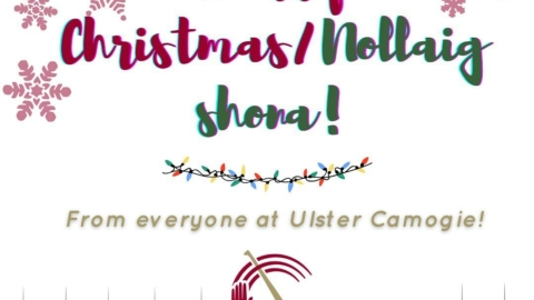 Merry Christmas from Ulster Camogie